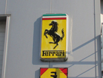 Gelukkig ook nog een logo van Ferrari aanwezig